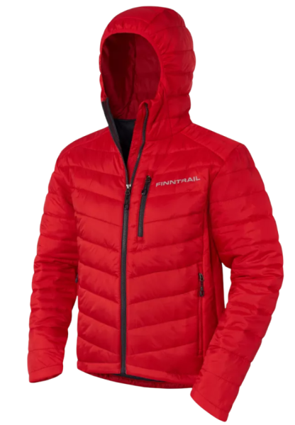 Картинка Куртка утеплённая Finntrail Master Hood Red (M) от магазина Главный Рыболовный