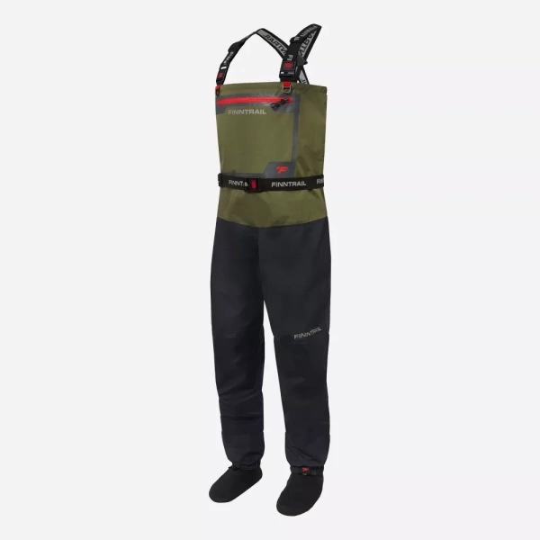 Картинка Вейдерсы Finntrail Wademan Khaki (M) от магазина Главный Рыболовный