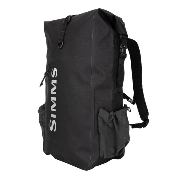Картинка Рюкзак Simms Dry Creek Rolltop Backpack, Black, 30 л от магазина Главный Рыболовный