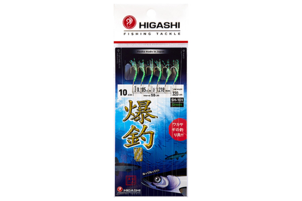 Картинка Оснастка Higashi SH-101 № 12 Green от магазина Главный Рыболовный