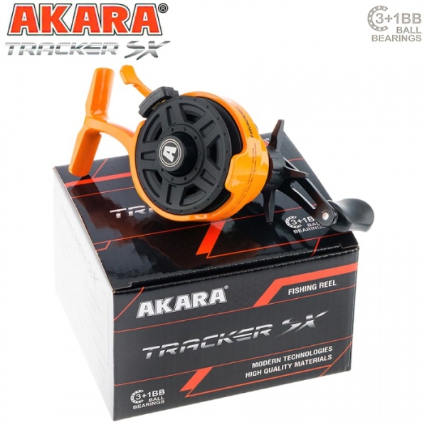 Картинка Катушка мультипликаторная Akara Tracker SX 3+1 bb с курком от магазина Главный Рыболовный