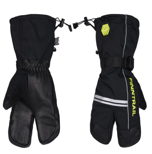 Картинка Перчатки Finntrail Lobster GraphiteYellow_N (XL) от магазина Главный Рыболовный
