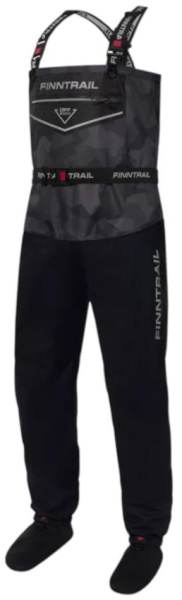Картинка Вейдерсы Finntrail Enduro CamoShadowBlack (M) от магазина Главный Рыболовный